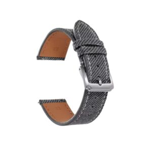 Black Handmade Denim Watch Strap – DenimaTex™ by Retention Time