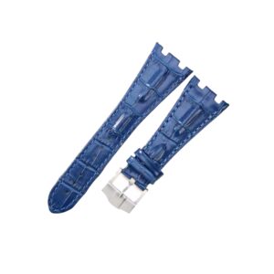 Crocodile Strap - For all Audemars Piguet Offshore 42mm - Blue