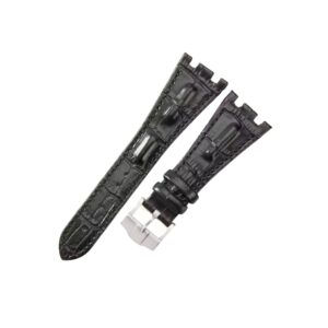 Crocodile Strap - For all Audemars Piguet Offshore Diver - Black