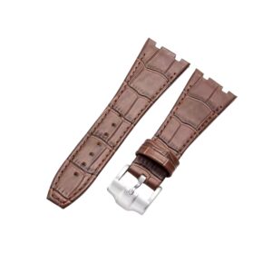 Crocodile Strap - For all Audemars Piguet Royal Oak 41mm - Brown