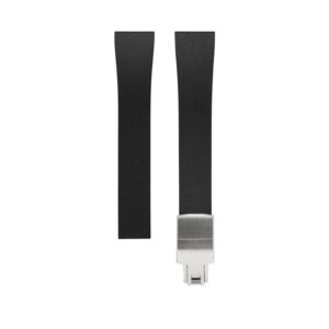 CTS Rubber Strap - Cartier Santos-Dumont - Black