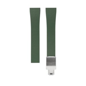 CTS Rubber Strap - Cartier Santos-Dumont - Green