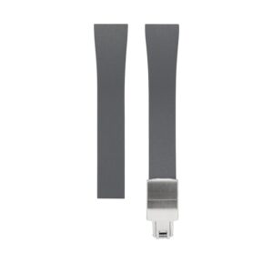 CTS Rubber Strap - Cartier Santos-Dumont - Grey