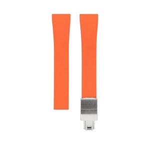 CTS Rubber Strap - Cartier Santos-Dumont - Orange