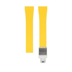 CTS Rubber Strap - Cartier Santos-Dumont - Yellow