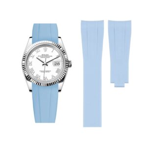 Deployant Strap - For Rolex Datejust 36 - Baby Blue