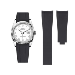 Deployant Strap - For Rolex Datejust 36 - Black