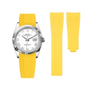 Deployant Strap - For Rolex Datejust 36 - Yellow