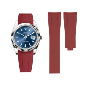 Deployant Strap - For Rolex Datejust 41mm - Bordeaux