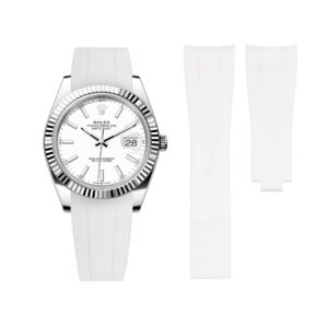 Deployant Strap - For Rolex Datejust 41mm - White