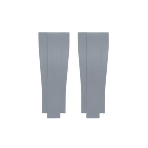 Gray FKM Rubber Strap for Rolex Oysterflex – Daytona, Yacht-Master & Sky-Dweller