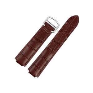 Leather Strap - For Cartier Ballon Bleu - Brown