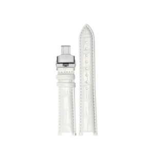 Leather Strap - For Cartier Pasha - White