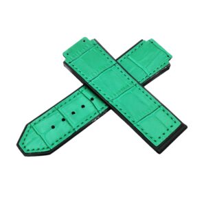 Leather Strap - For Hublot Big Bang 44mm - Green