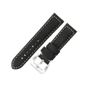 Leather Strap - For Panerai - Black