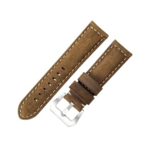 Leather Strap - For Panerai - Mocha Brown