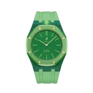 Royal Pop Wrist Strap & Case — For Green Eight (Lépine, Crown at 12)
