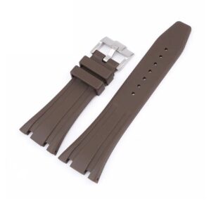 Rubber Strap - For all Audemars Piguet Royal Oak 41mm - Brown