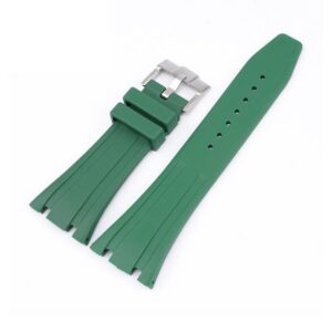 Rubber Strap - For all Audemars Piguet Royal Oak 41mm - Green