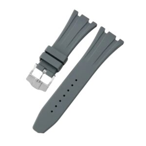 Rubber Strap - For all Audemars Piguet Royal Oak 39mm - Grey
