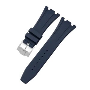 Rubber Strap - For all Audemars Piguet Royal Oak 39mm - Navy Blue