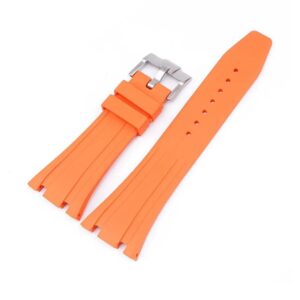 Rubber Strap - For all Audemars Piguet Royal Oak 41mm - Orange