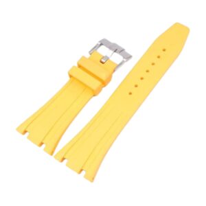 Rubber Strap - For all Audemars Piguet Royal Oak 41mm - Yellow
