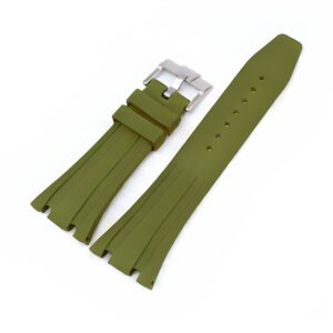 Rubber Strap - For all Audemars Piguet Royal Oak 39mm - Olive Green