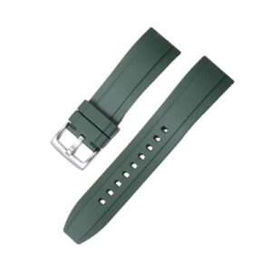 Rubber Strap - For all Breitling Chronomat Models - Green