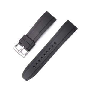 Rubber Strap - For all Breitling Navitimer Models - Black