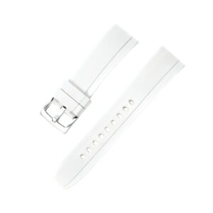 Rubber Strap - For all Breitling Navitimer Models - White