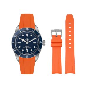 Rubber Strap - For all Tudor Black Bay Models - Orange