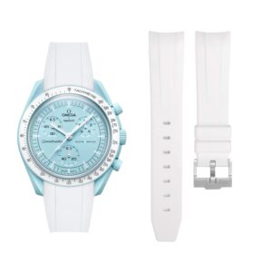 Rubber Strap - For Mission to Uranus | Omega X Swatch | MoonSwatch - White