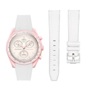 Rubber Strap - For Mission to Venus | Omega X Swatch | MoonSwatch - White w/White