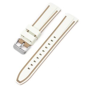 Rubber Strap - For MoonSwatch Mission to Jupiter - Beige