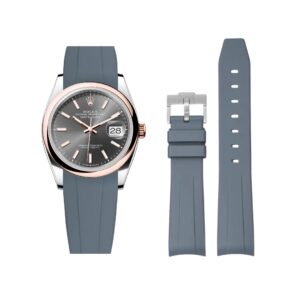 Rubber Strap - For Rolex Datejust 36 - Grey