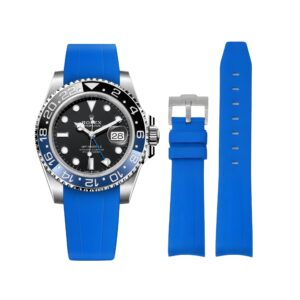 Rubber Strap - For Rolex GMT-Master II - Blue
