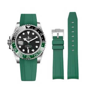Rubber Strap - For Rolex GMT-Master II - Green