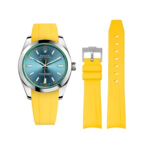 Rubber Strap - For Rolex Milgauss - Yellow