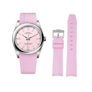 Rubber Strap - For Rolex Oyster Perpetual 36mm - Pink