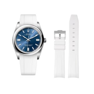 Rubber Strap - For Rolex Oyster Perpetual 36mm - White