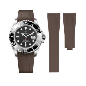 Rubber Strap - For Rolex Sea-Dweller - Brown