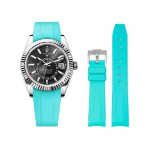 Rubber Strap - For Rolex Sky-Dweller - Truquoise
