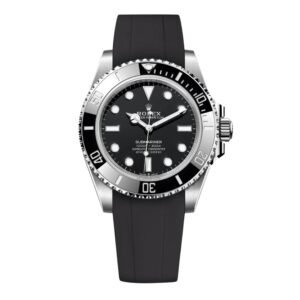 Rubber Strap - For Rolex Submariner - Black