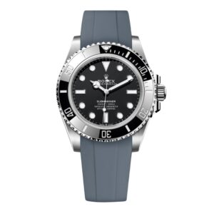 Rubber Strap - For Rolex Submariner - Grey