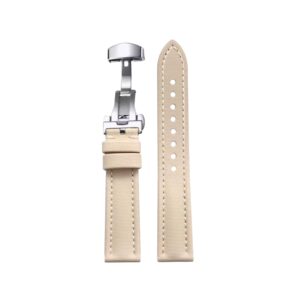 Sailcloth Watch Strap – FKM Rubber – Beige – MarinerTex™ by Retention Time